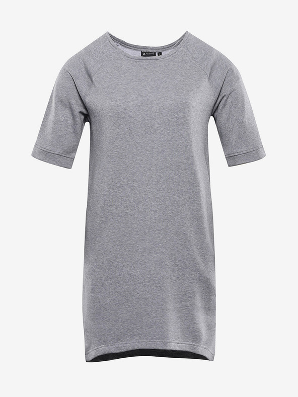 ALPINE PRO Rochie din bumbac pentru femei Alpine Pro gri MOLEDA