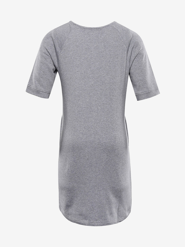 ALPINE PRO Rochie din bumbac pentru femei Alpine Pro gri MOLEDA