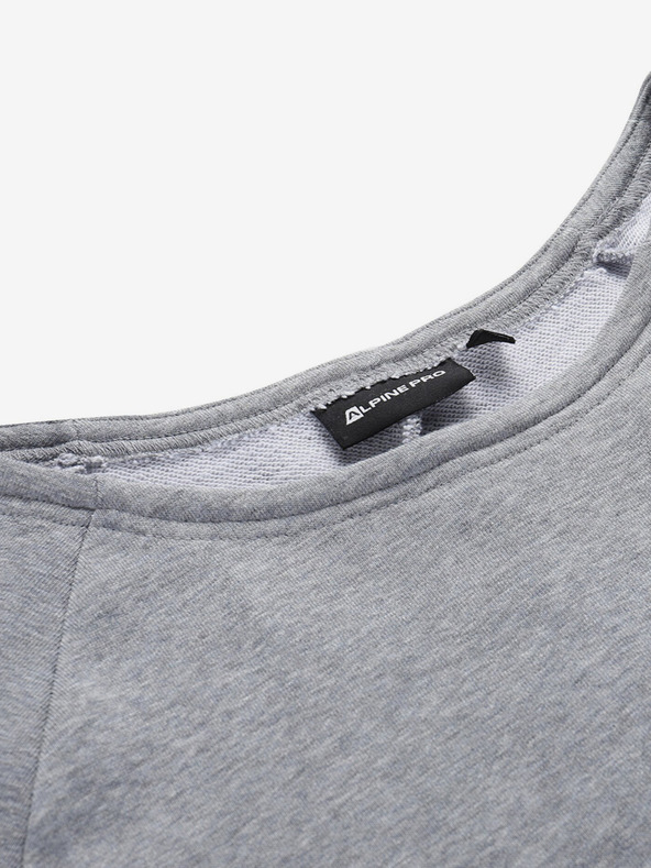 ALPINE PRO Rochie din bumbac pentru femei Alpine Pro gri MOLEDA