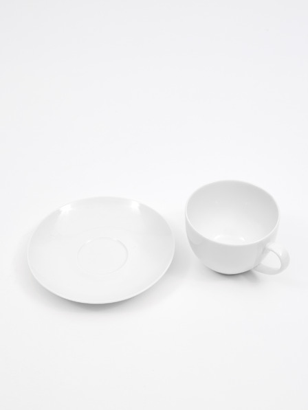 Maxwell & Williams Maxwell & Williams Ceașcă și farfurioară espresso din porțelan alb