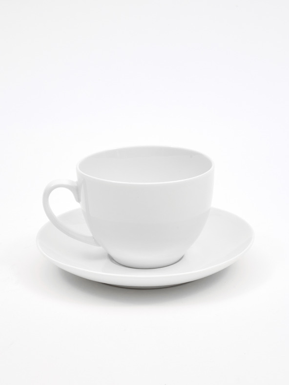 Maxwell & Williams Maxwell & Williams Ceașcă și farfurioară espresso din porțelan alb