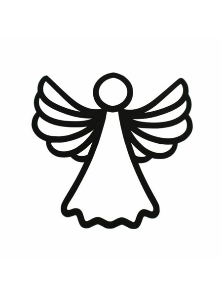 Casa de Engel Decorațiune de perete din lemn - înger, 0/25