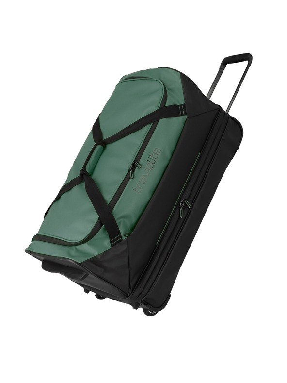 Travelite Travelite Basics Wheeled Duffle exp. Negru/verde