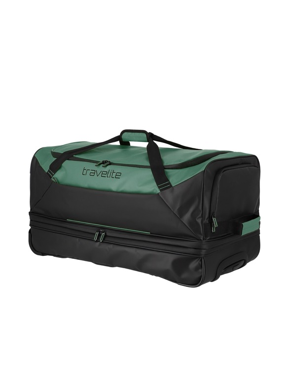 Travelite Travelite Basics Wheeled Duffle exp. Negru/verde