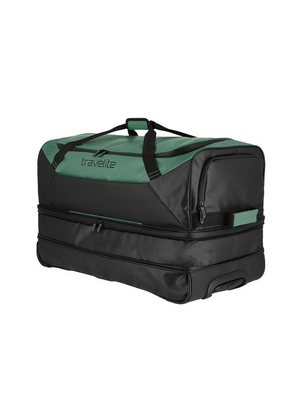 Travelite Travelite Basics Wheeled Duffle exp. Negru/verde