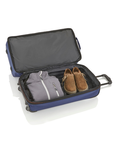 Travelite Travelite Basics Geantă duffle cu roți L Navy/orange