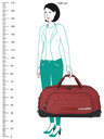 Travelite Travelite Kick Off Wheeled Duffle Bag Roșu
