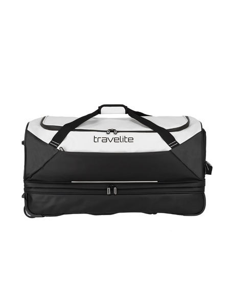 Travelite Travelite Basics Wheeled Duffle exp. Negru/alb