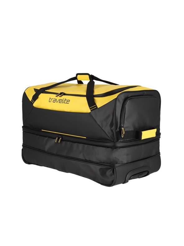 Travelite Travelite Basics Wheeled Duffle exp. Negru/galben