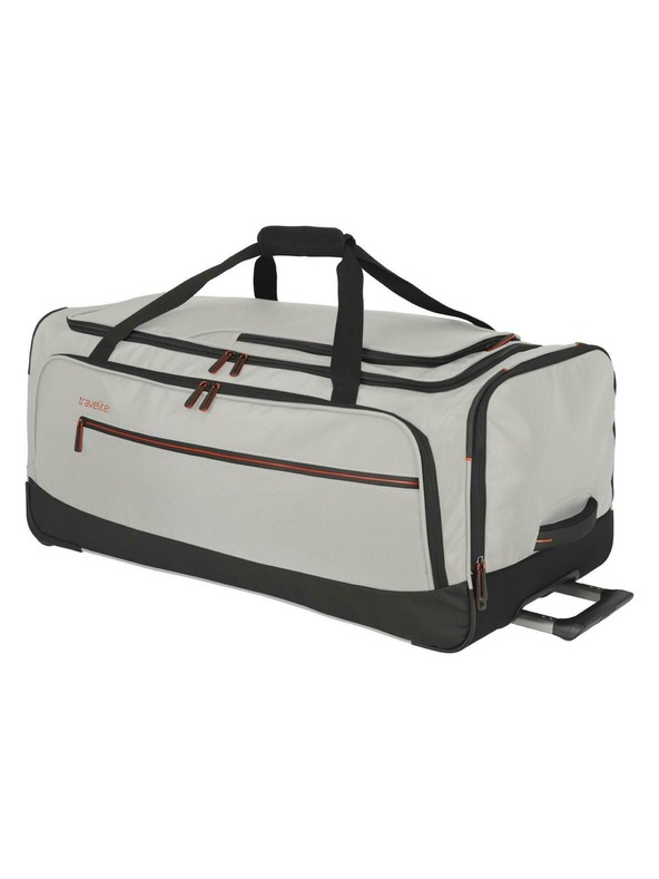 Travelite Travelite Crosslite 5.0 Wheeled Duffle L Alb nisip