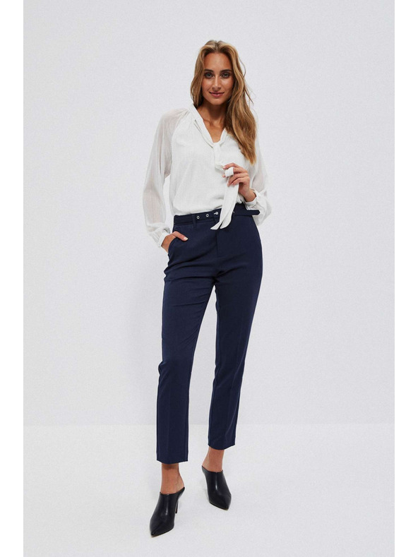 Moodo Bluză albă pentru femei Moodo