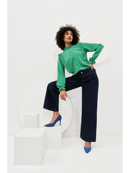 Moodo Bluză verde de damă Moodo