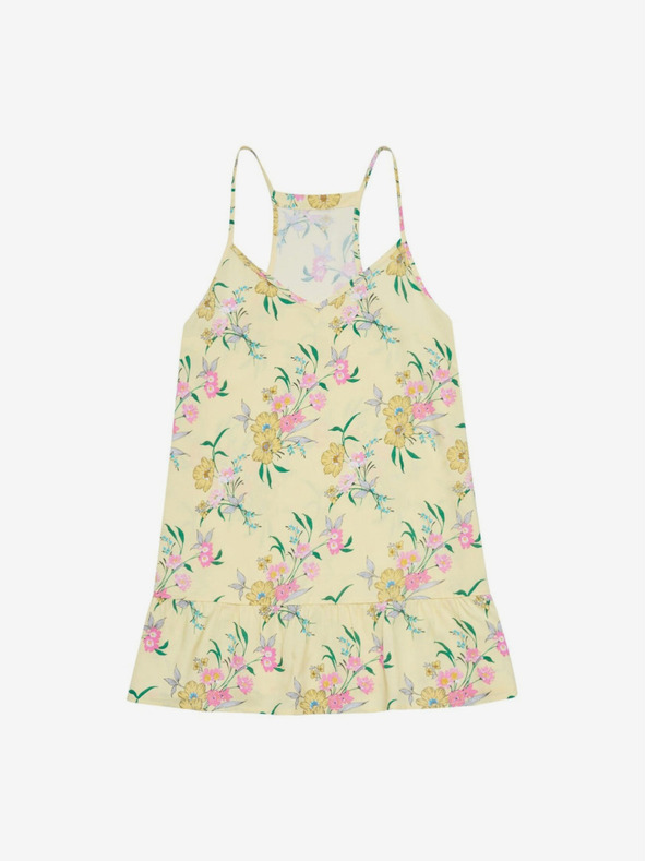 Moodo Top floral galben pentru femei Moodo