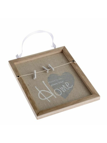 Casa de Engel Tablă de perete din lemn cu cleme, 6/48