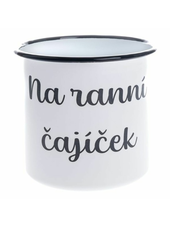 Casa de Engel Cană decorativă emailată "La ceaiul de dimineață", 1000ml, 0/36