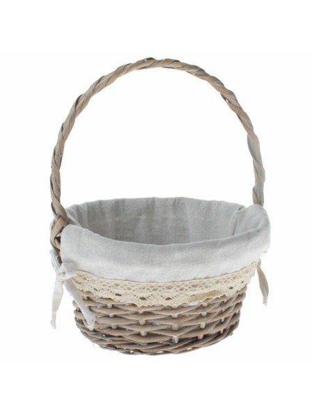 Casa de Engel Coș din răchită cu țesătură, 0/24