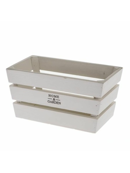 Casa de Engel Cutie din lemn, albă, 0/18