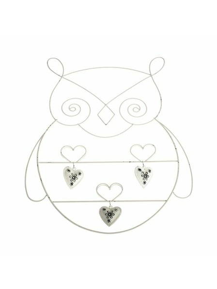 Casa de Engel Suport metalic de perete pentru fotografii - bufniță, 12/24