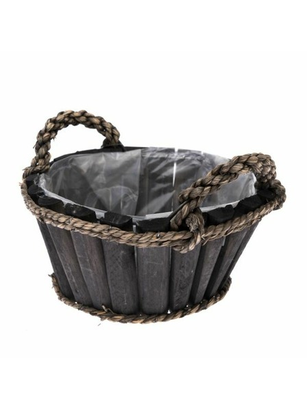 Casa de Engel Husă din lemn pentru ghiveci cu PVC, 0/24