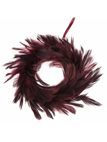 Casa de Engel Coroană (pene) - bordo, 0/144