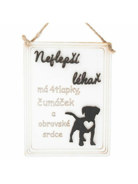 Casa de Engel Placă suspendată din lemn cu inscripție (RO), 0/50