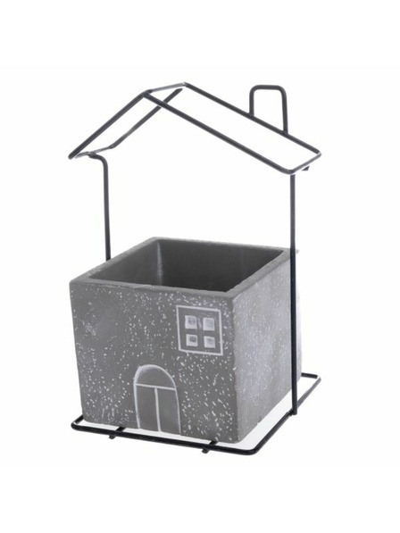 Casa de Engel Înveliș din beton pentru ghiveci cu căsuță metalică, 0/6