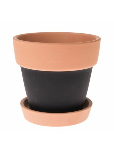 Casa de Engel Înveliş ceramic pentru ghiveci cu farfurioară, 0/24