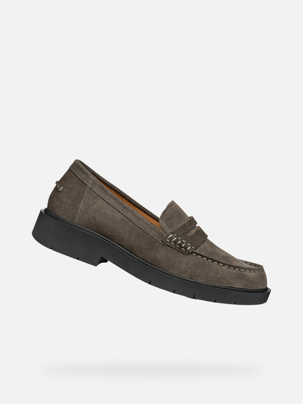 Geox Mocasini Geox Spherica ec1 gri închis, damă