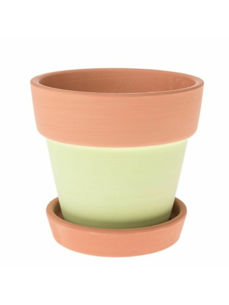 Casa de Engel Înveliş ceramic pentru ghiveci cu farfurioară, 0/24