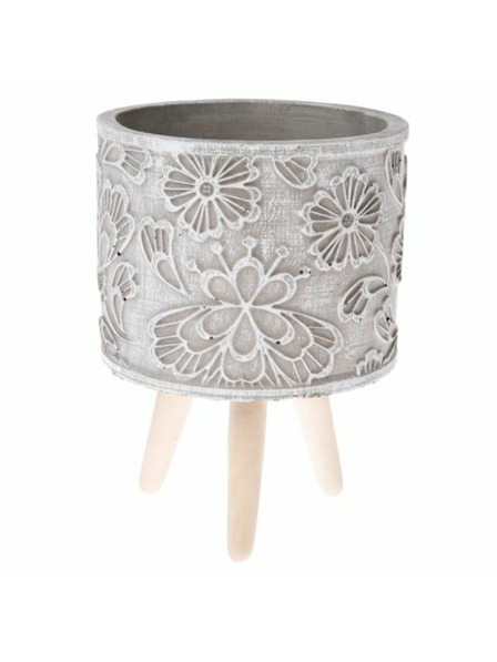 Casa de Engel Înveliș de beton pentru ghiveci pe picioare, 0/16