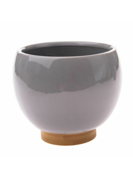 Casa de Engel Husă ceramică pentru ghiveci, gri, 0/18