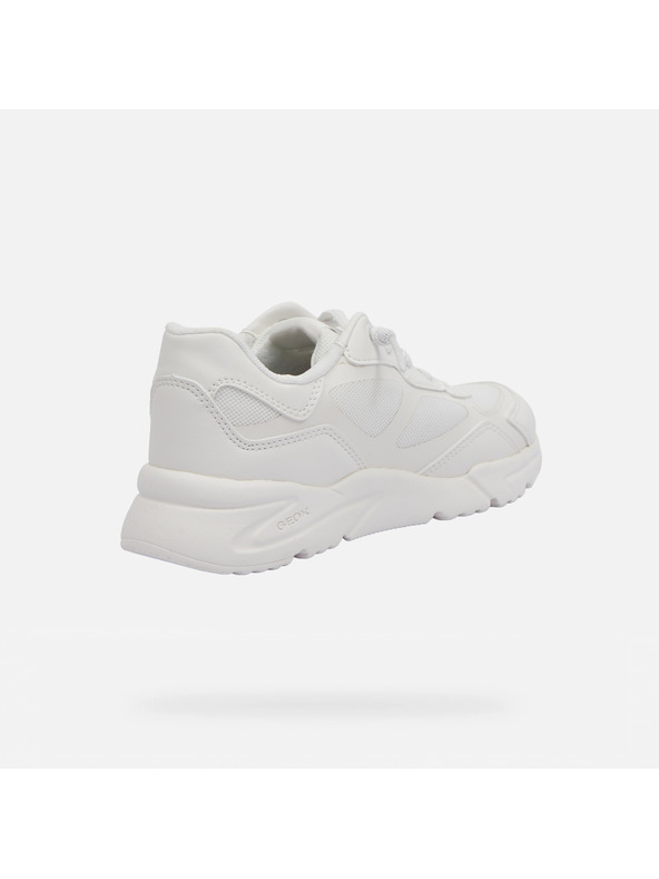 Geox Adidași albi pentru fete Geox Loftus