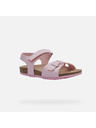 Geox Sandale roz pentru fete Geox Adriel
