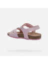 Geox Sandale roz pentru fete Geox Adriel