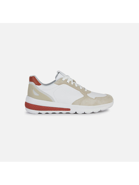 Geox Adidași albi bărbați Geox Spherica Actif A
