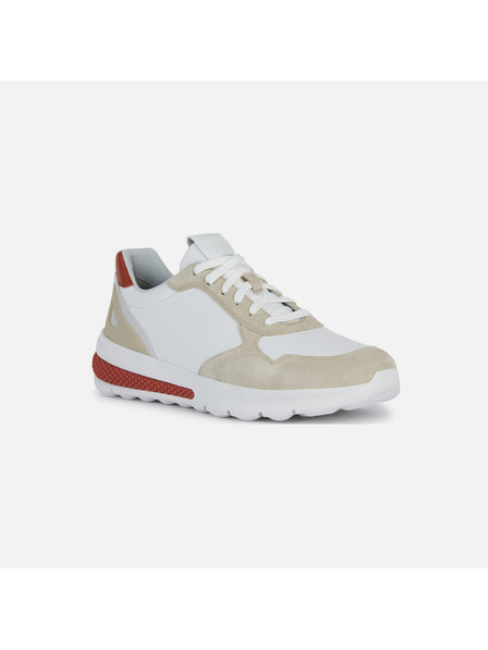 Geox Adidași albi bărbați Geox Spherica Actif A