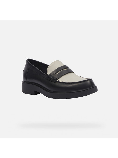 Geox Mocasini de damă negri Geox Spherica EC1