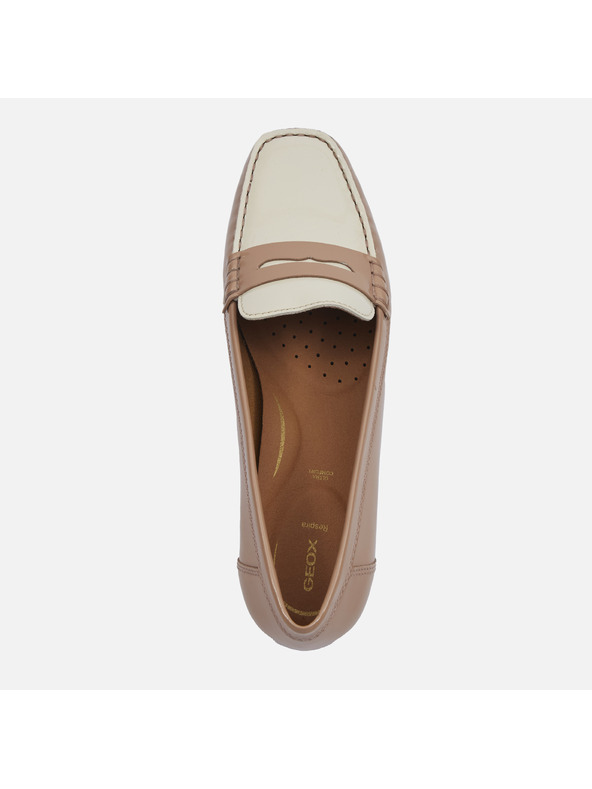 Geox Mocasini Geox Annytah moc pentru femei, maro deschis