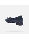 Geox Pantofi cu toc de damă albastru închis Geox Floretia
