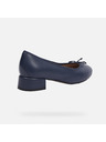 Geox Pantofi cu toc de damă albastru închis Geox Floretia