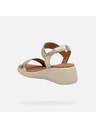 Geox Sandale de damă aurii Geox Meliconia