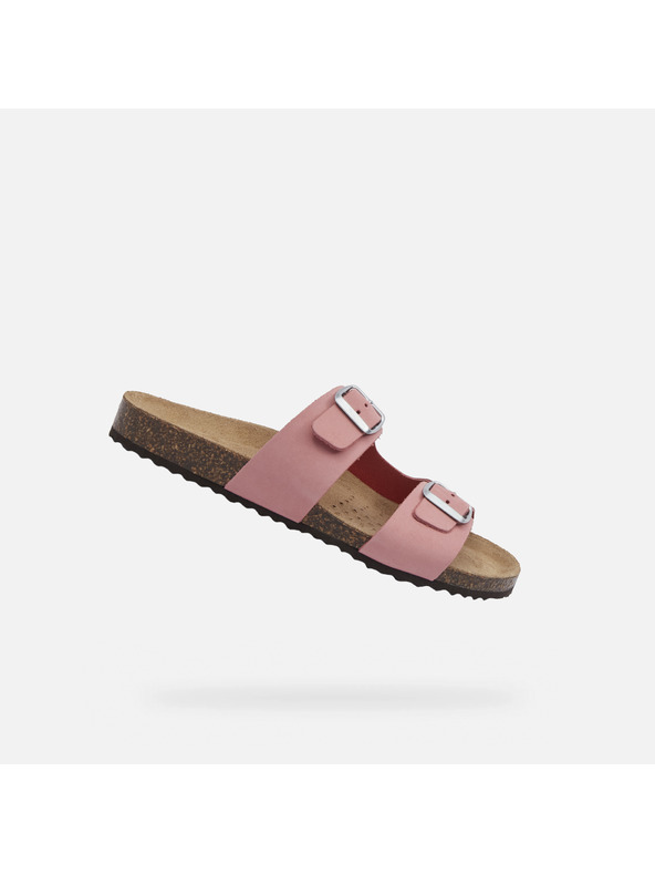 Geox Papuci roz pentru femei Geox Brionia