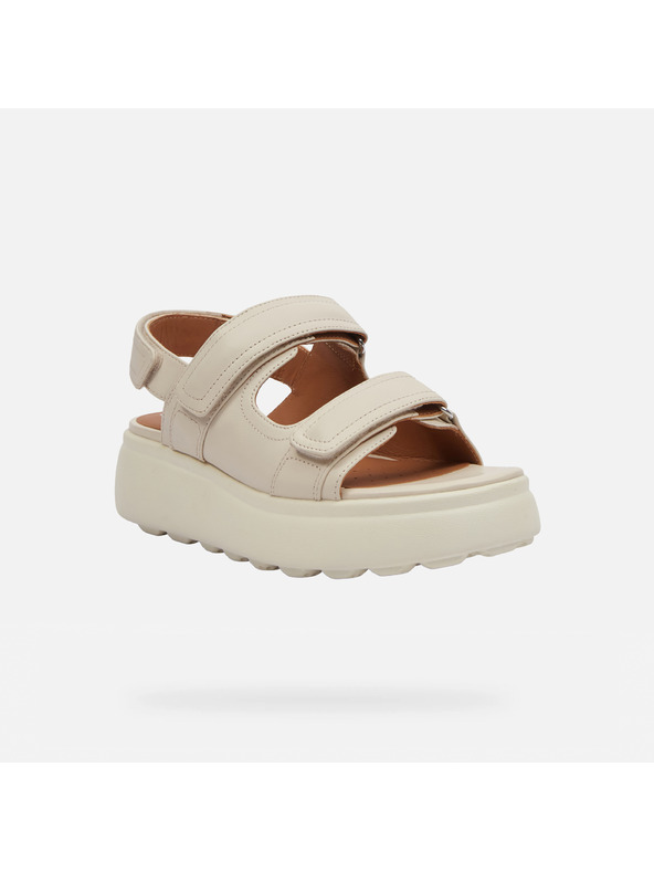 Geox Sandale de damă crem Geox Spherica EC4.1 S