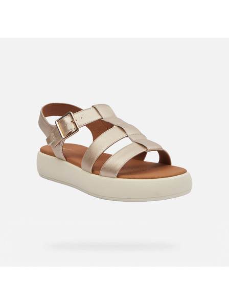 Geox Sandale de damă aurii Geox Camalei