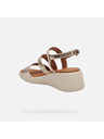 Geox Sandale de damă aurii Geox Meliconia
