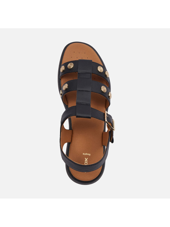 Geox Sandale deschise negre pentru femei Geox Camalei