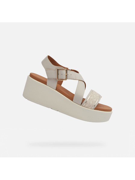 Geox Sandale crem damă Geox Xand 2.2S