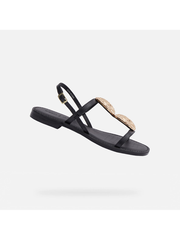 Geox Sandale negre damă Geox Maddalusiac