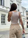 Edoti Pantaloni parașută damă PLR270 - bej EDOTI