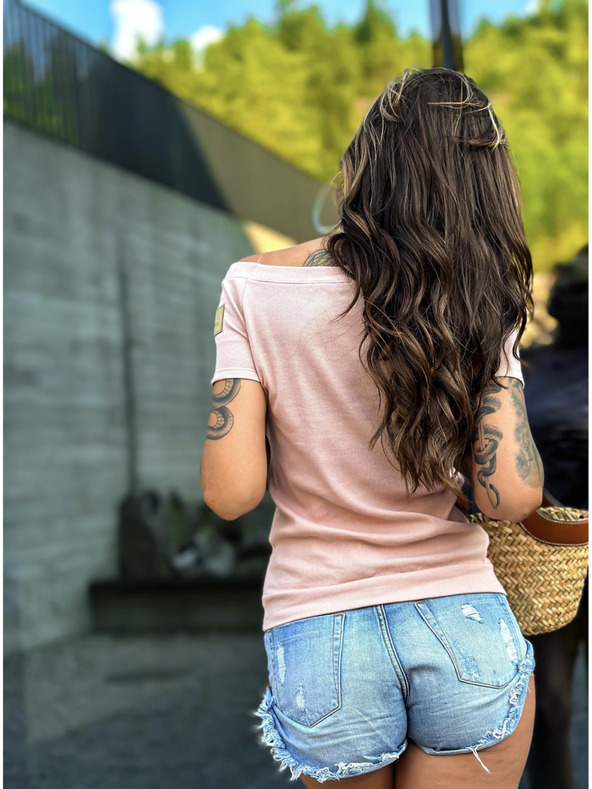 Edoti Bluză modă damă LLR023 - neagră OTHER